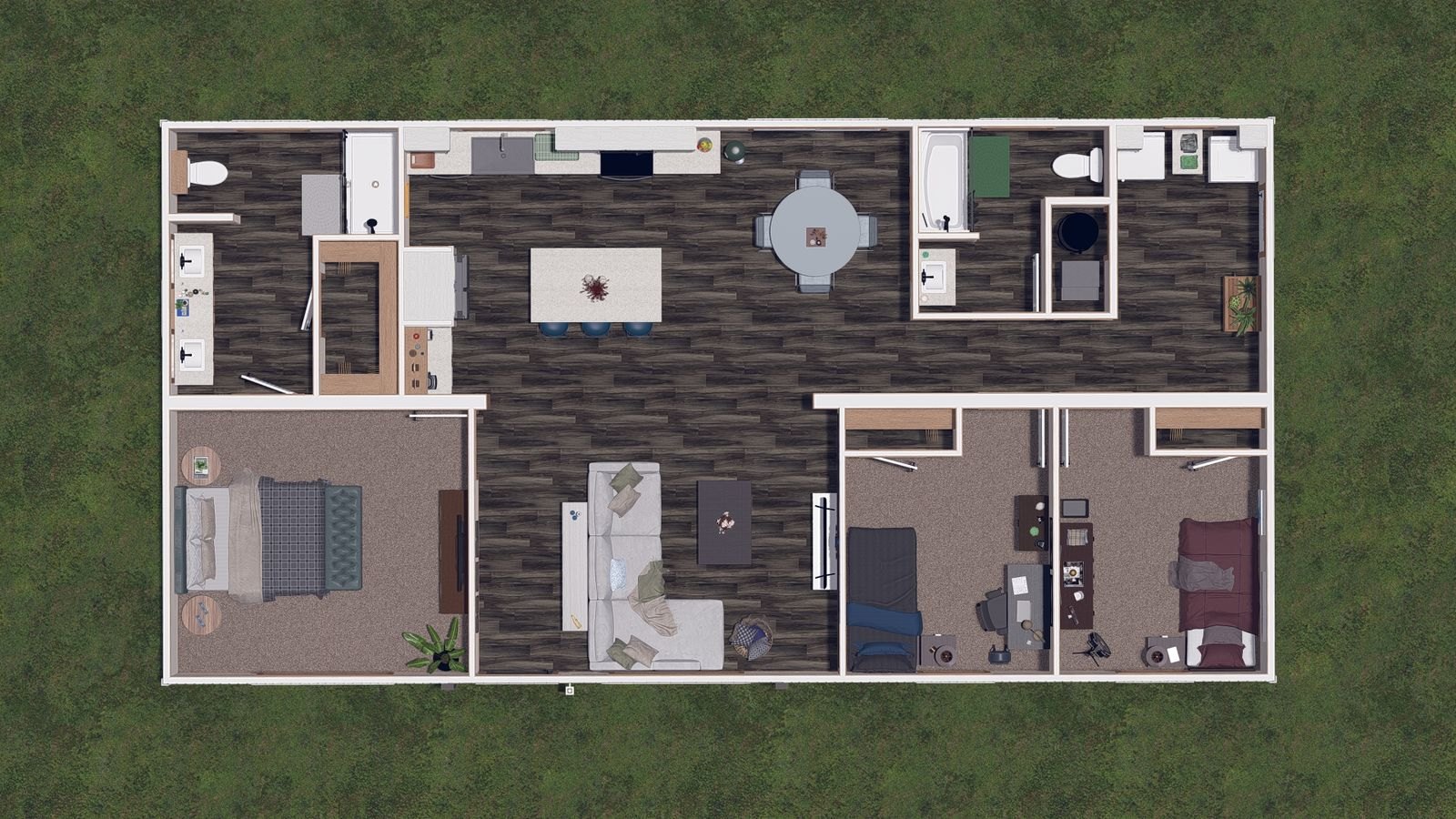 3D floor plan