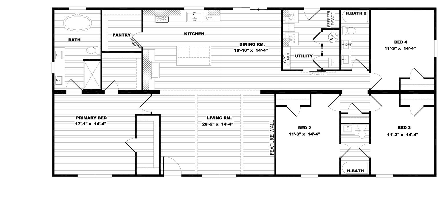 2D floor plan