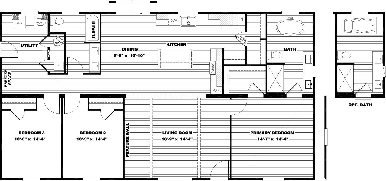 2D floor plan